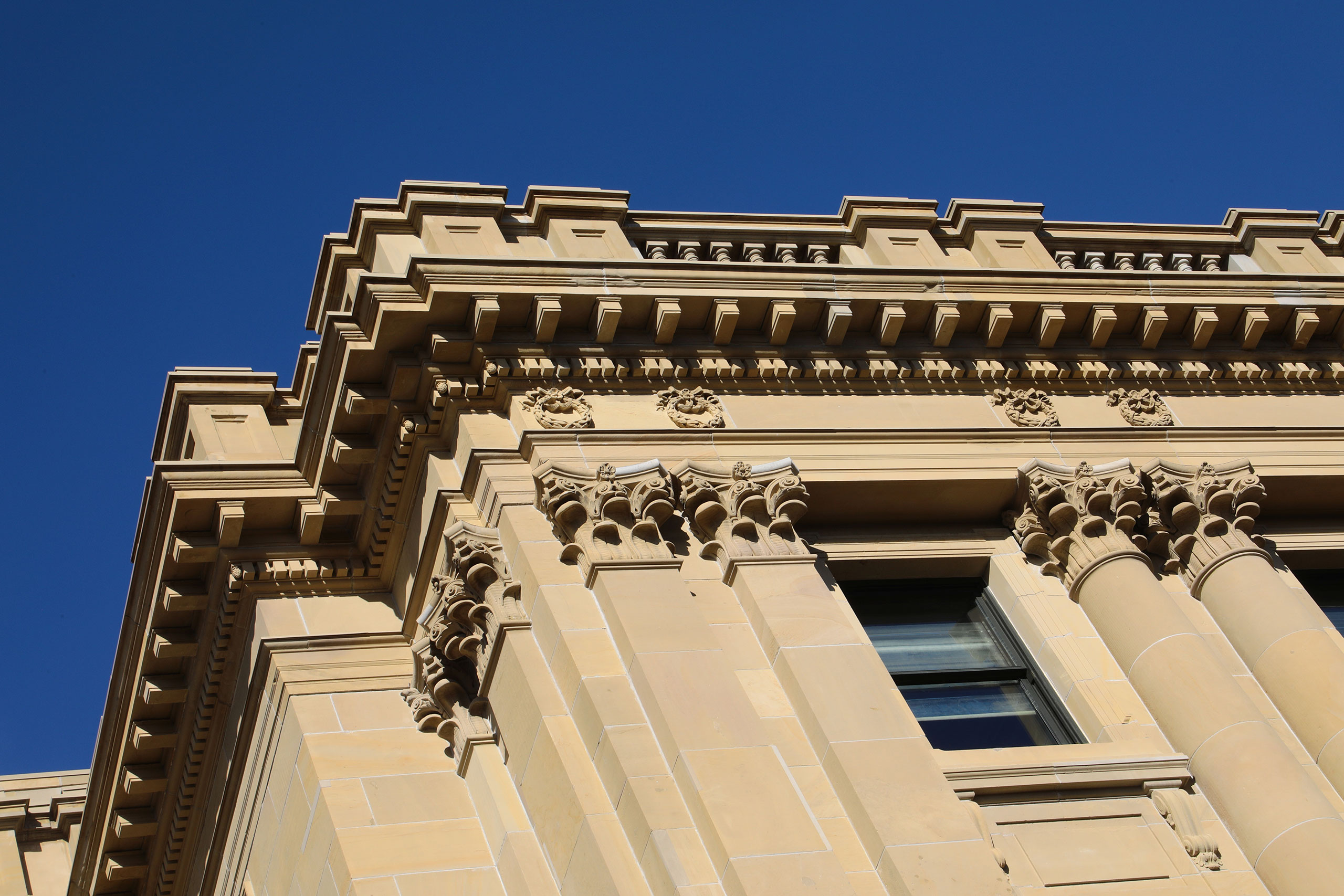 Legislature Building Stone Cladding and Window Restoration